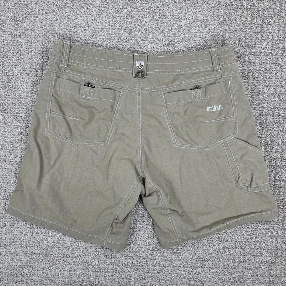 Kuhl Mens Ramblr Cargo Shorts Size 36 Khaki Tan Hiking Outdoor - Picture 4 of 6